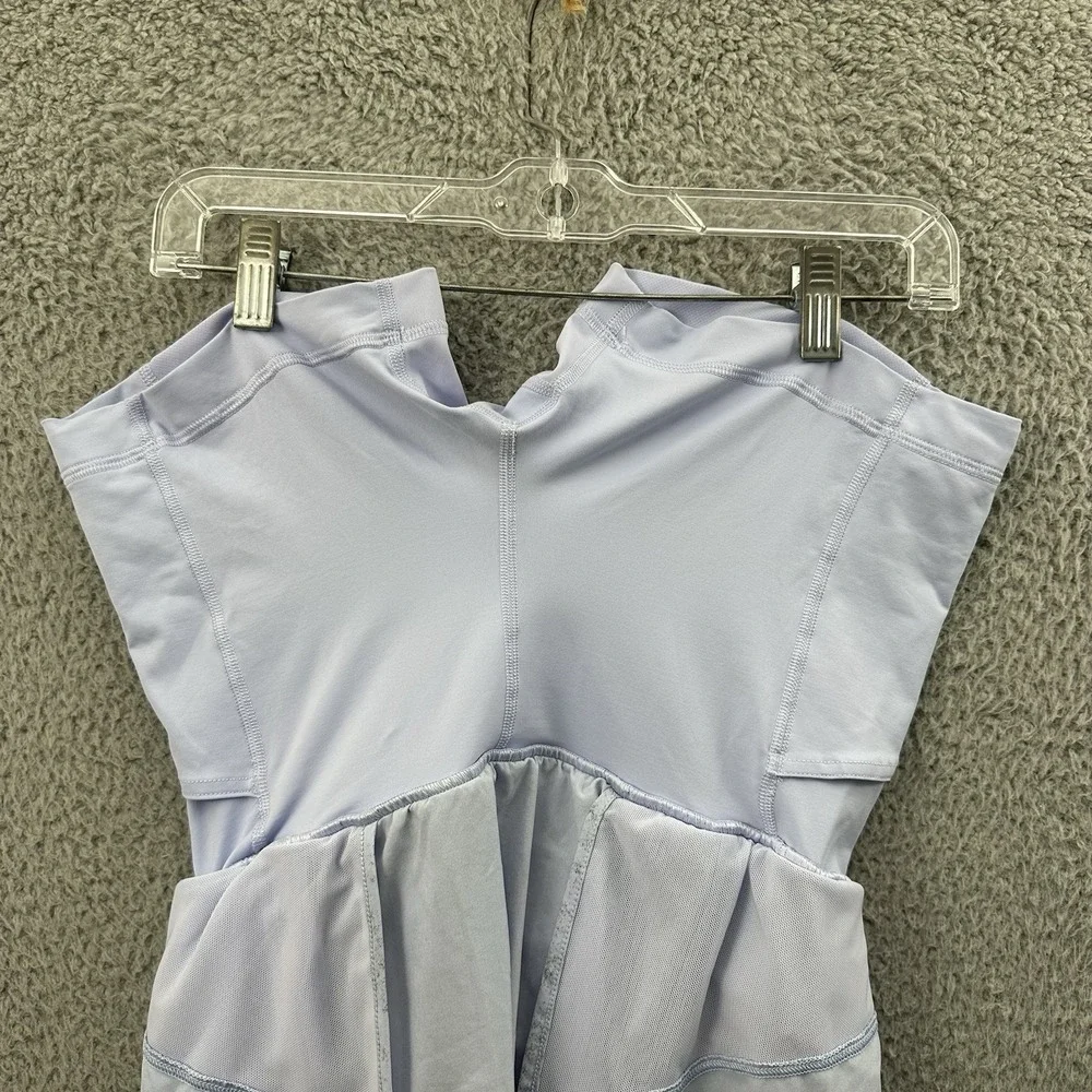 Lululemon Hotty Hot High Rise Skirt Skort Gravel‎ Dust Pastel Blue Athletic W 4